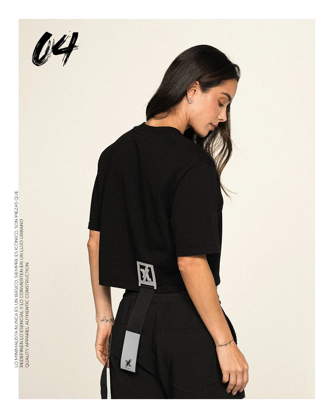 TAPE CHEST CROP TOP - Image 6
